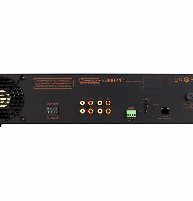 IA800 - Installation Amplifier - 2 Channel
