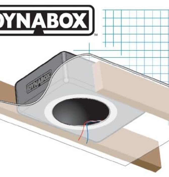 Dynabox Ceiling Speaker Enclosure, Model #50306 ( Ships same day !!! )