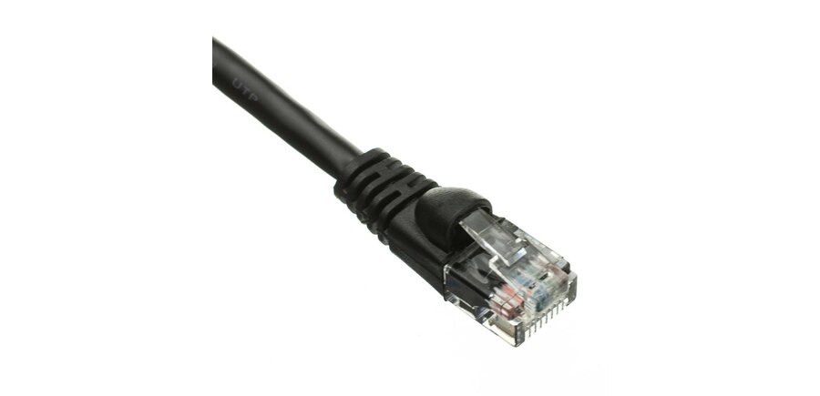 35' Cat6 Premium Networking Cable, Black