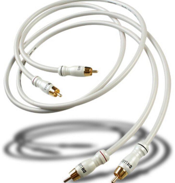 Silver Sonic* White Lightning RCA Audio Cable