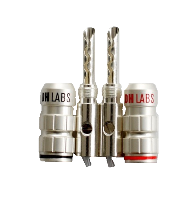 DH Labs Z-plug Banana, Silver Plated ( Sold each )