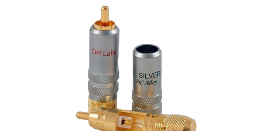 DH Labs - 6 Gauge Silver Plated Locking Banana Plug, Thick, Lock Ban 2 Silver