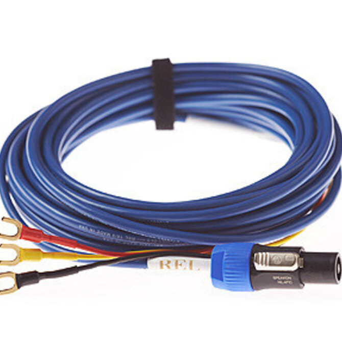 Bassline Blue Hi Level Subwoofer Cables