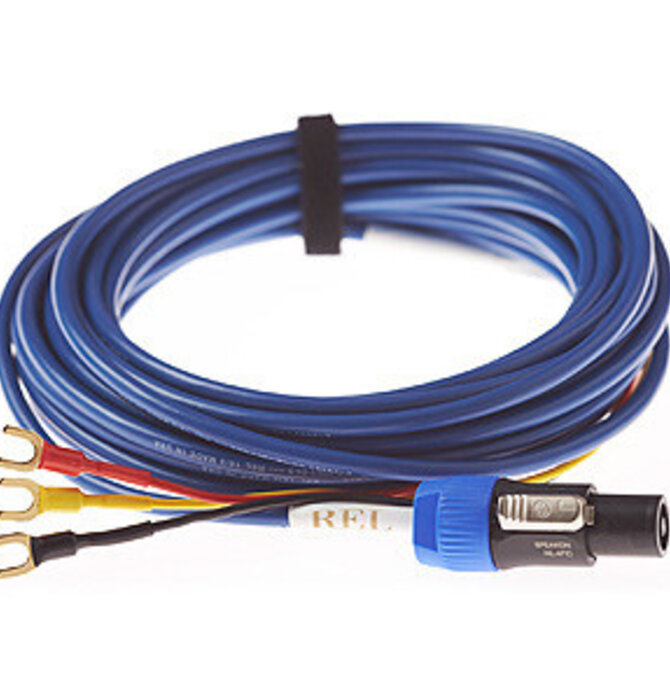 REL Acoustics - Bassline Blue Hi Level Subwoofer Cables