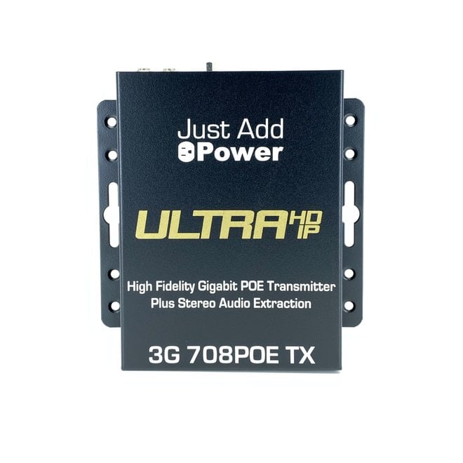 Just Add Power Ultra HD IP Gigabit POE Transmitter | Shop Online