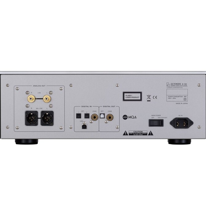 Luxman D-10X Super Audio CD & SACD Player