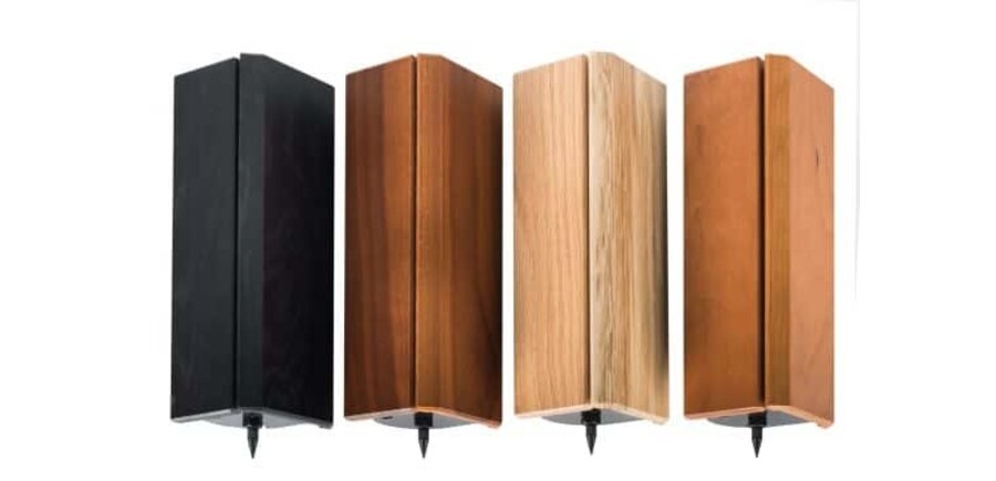 Hybrid Wood Corner Pillars with Built-in Isolation ( 2 pack )