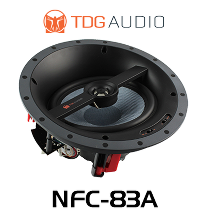 NFC - 83A  Angled 8" In-Ceiling Speaker