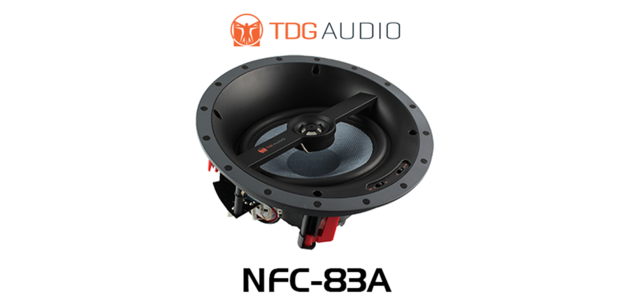 NFC - 83A  Angled 8" In-Ceiling Speaker