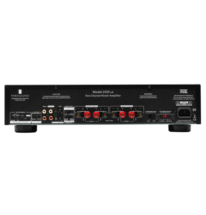 NewClassic 2125 v.2 Two Channel Power Amplifier