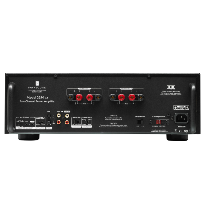 NewClassic 2250 v.2 Two Channel Power Amplifier
