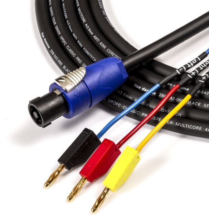 REL Acoustics - Bassline Blue Hi Level Subwoofer Cables