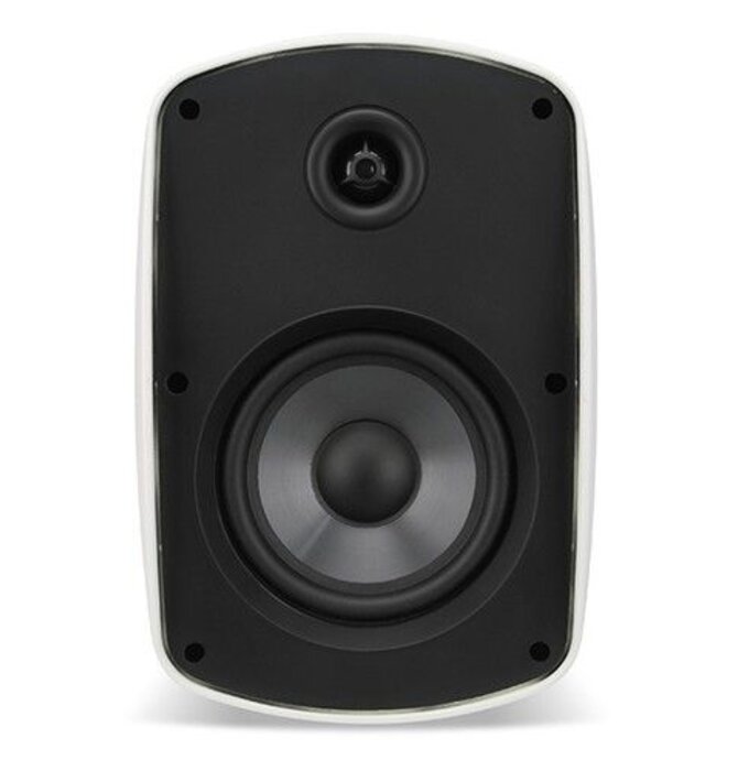 5B65-W 6.5" Outdoor Rated Speakers, (Pair) White