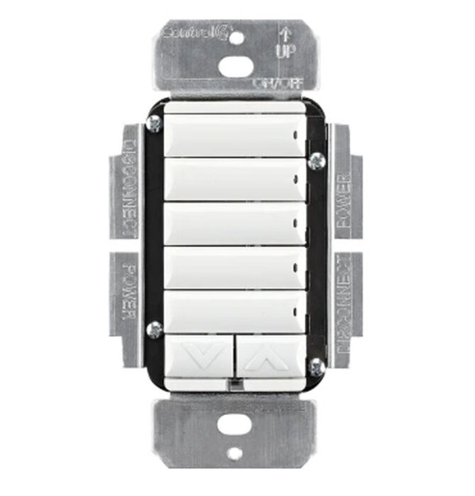 Control4 - Adaptive Wireless Keypad Dimmer, C4-KD120-XX or C4-KD277-XX