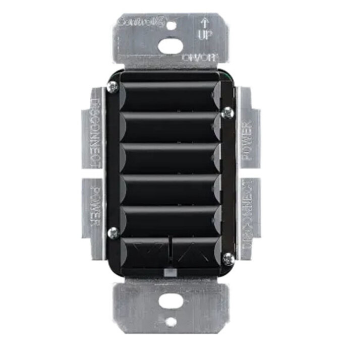 Control4 - Adaptive Wireless Keypad Dimmer, C4-KD120-XX or C4-KD277-XX
