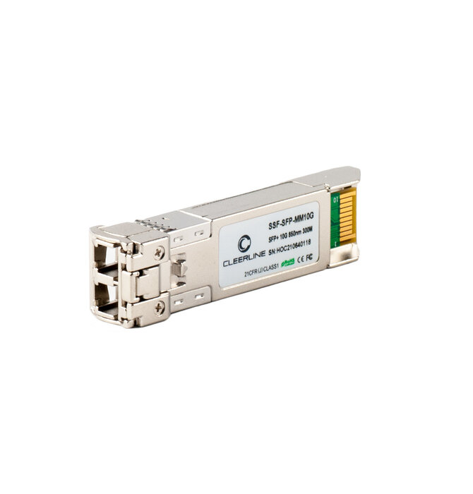 Cleerline - 10G MM SFP+ Fiber Transceivers