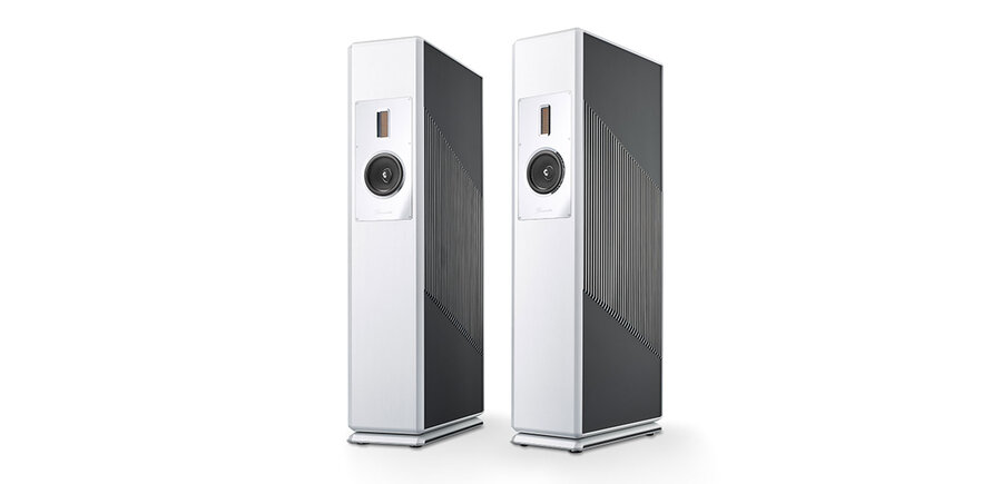 Burmester BC 150 Reference Loudspeaker Pair in Middle-Grey Silk Matt Varnished