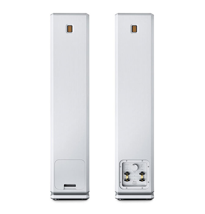 Burmester BC 150 Reference Loudspeaker Pair in Middle-Grey Silk Matt Varnished