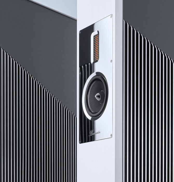 Burmester BC 150 Reference Loudspeaker Pair in Middle-Grey Silk Matt Varnished