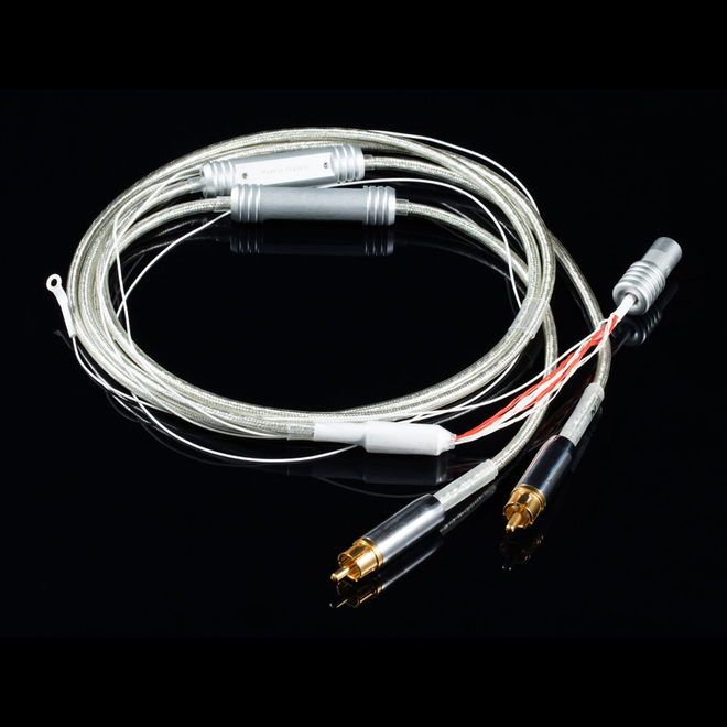 Silver 1.15 meter Tonearm / Phono Cable