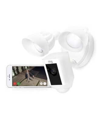 Floodlight Camera with Siren & Two-Way Talk