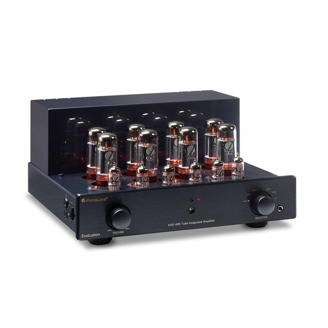 PrimaLuna  Evo 400 Tube Integrated Amplifier Black with KT-120 Upgrade