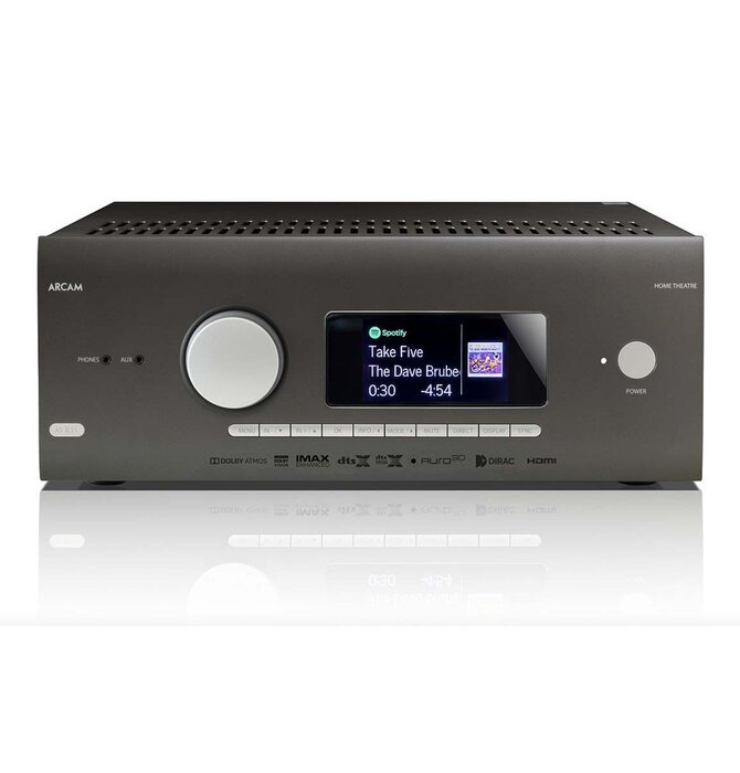 Arcam - AVR11 7.2-channel Class AB AV Receiver with Bluetooth®, Chrome-cast built-in &  Apple AirPlay® 2