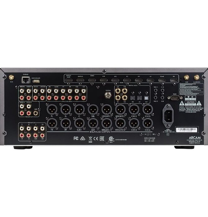 Arcam - AV41 8K 16 Channel Surround Sound Processor & Preamplifier