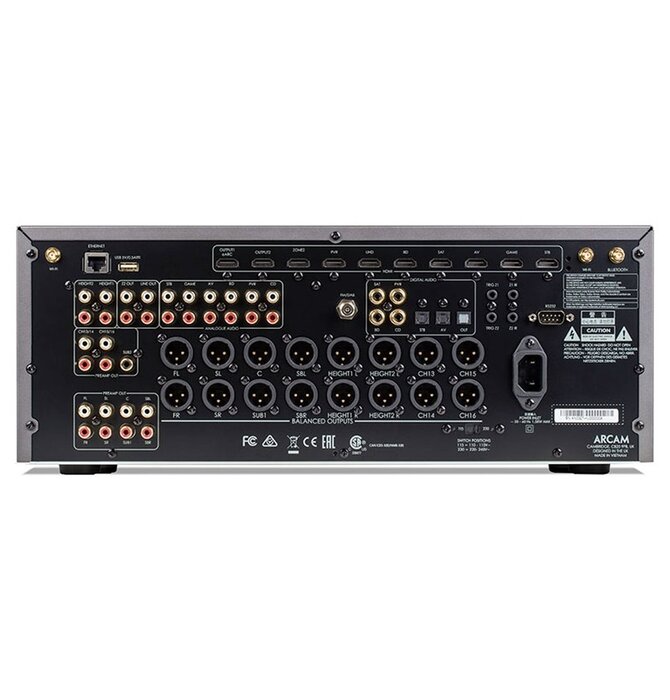 AV40 16 Channel 4K 9.1.6 Surround Sound Processor