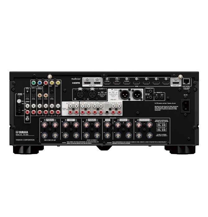 Yamaha - RX-A6 9.2 Channel 8K, UHD Dolby Atmos  AV Receiver