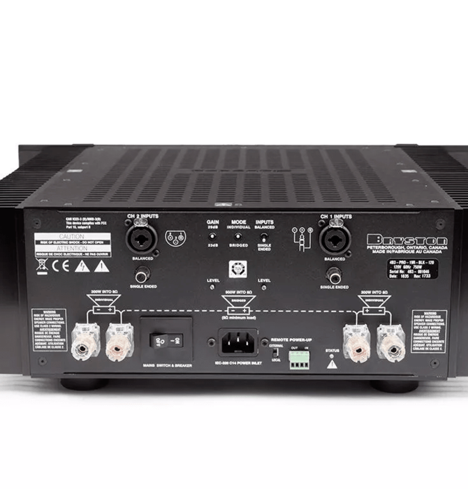 Bryston - Cubed Series 4B³ Dual-Mono Amplifier