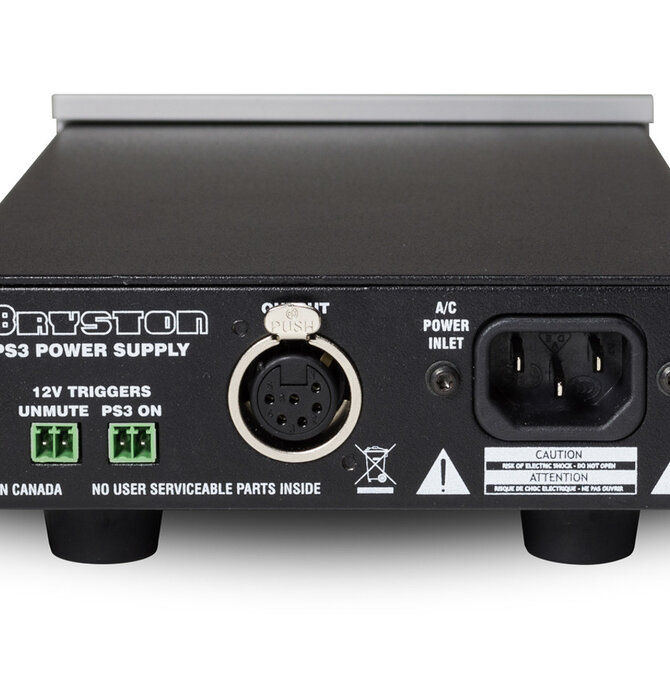 Bryston PS-3 Regulated Power Supply Silver Color