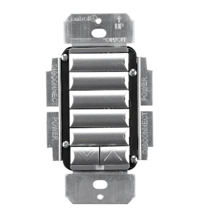 Control4 - Adaptive Wireless Keypad Dimmer, C4-KD120-XX or C4-KD277-XX