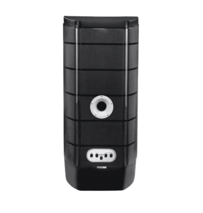 Kingdom Royal Carbon Black 4-Way Floorstanding 12" Dual Concentric Loudspeaker ( Each )
