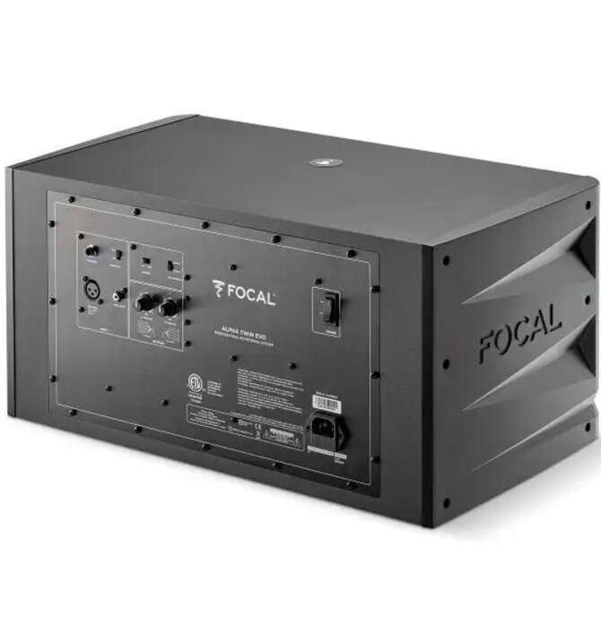 Focal Alpha Twin EVO Dual 6.5" Powered Studio Monitor ( Sold Each )