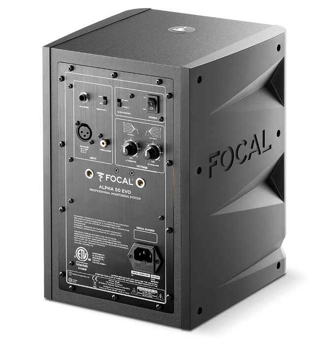 Focal Professional - Alpha 50 EVO Studio Monitor - Black ( Sold Each )