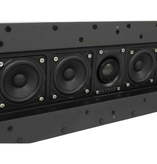TDG - Skybar In-Ceiling / Wall LCR Soundbar (1 or 3 Channel)