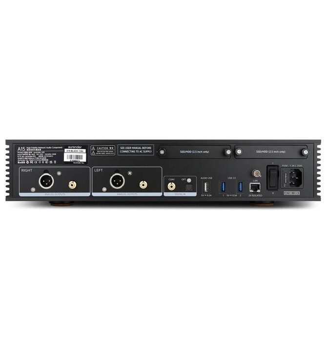 Aurender A15 Server / Streamer / MQA DAC / Preamplifier