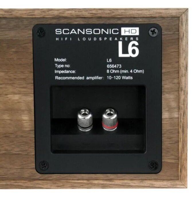 Scansonic - L6 Center Channel Speaker, NEW !