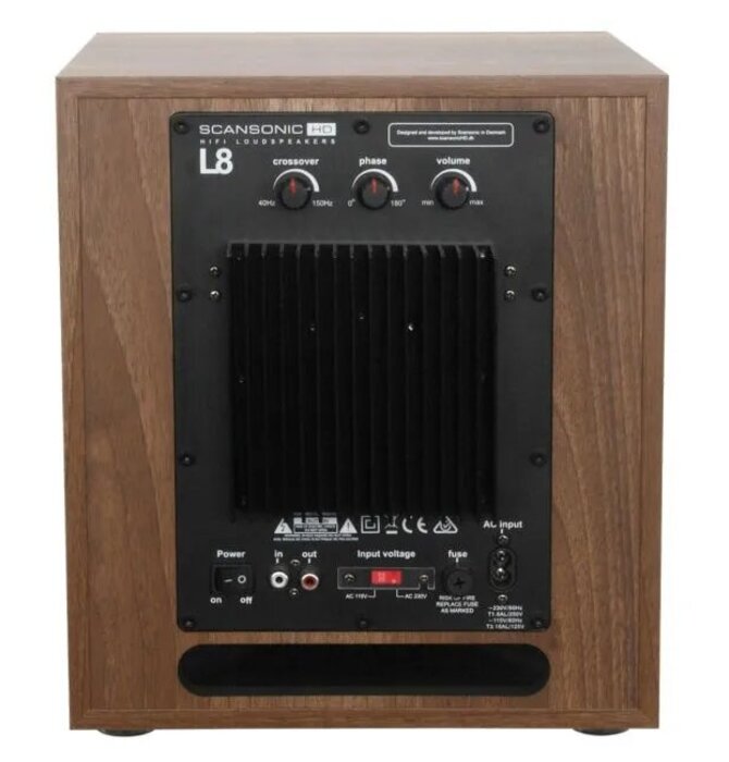 Scansonic - L8 Active Subwoofer