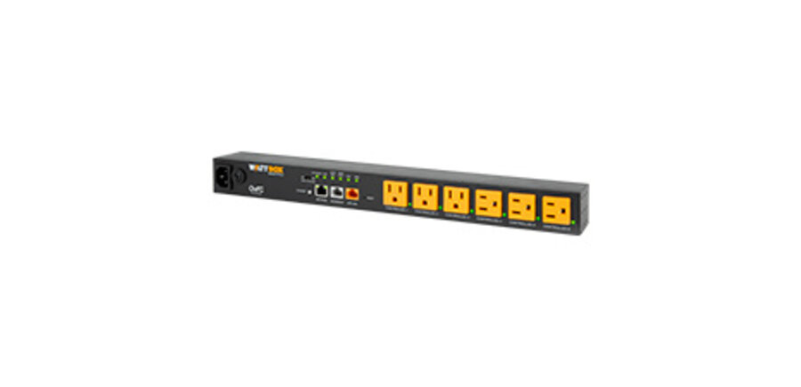 IP Power Conditioner with OvrC Home | 6 Controlled Outlets, WB-800-IPVM-6