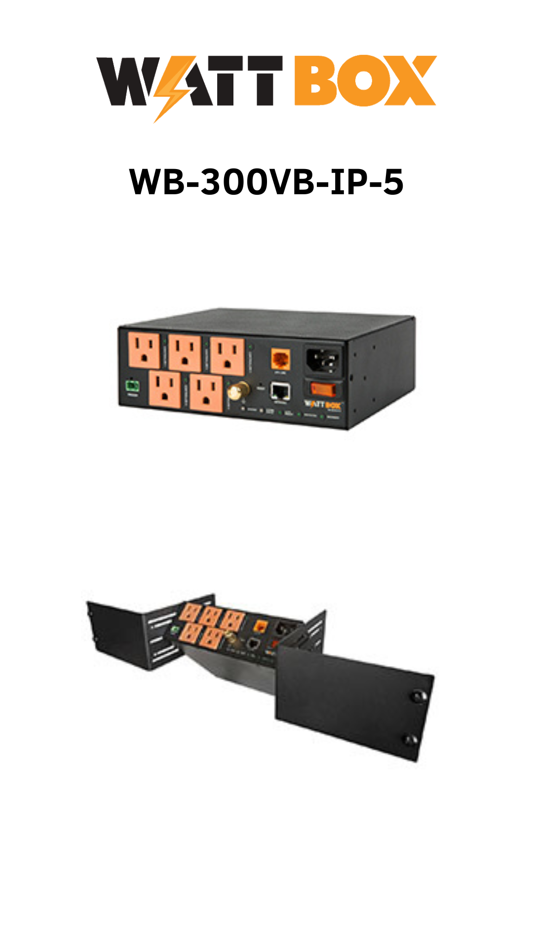WattBox® IP Power Conditioner WB300VBIP5 with OvrC Shop Online