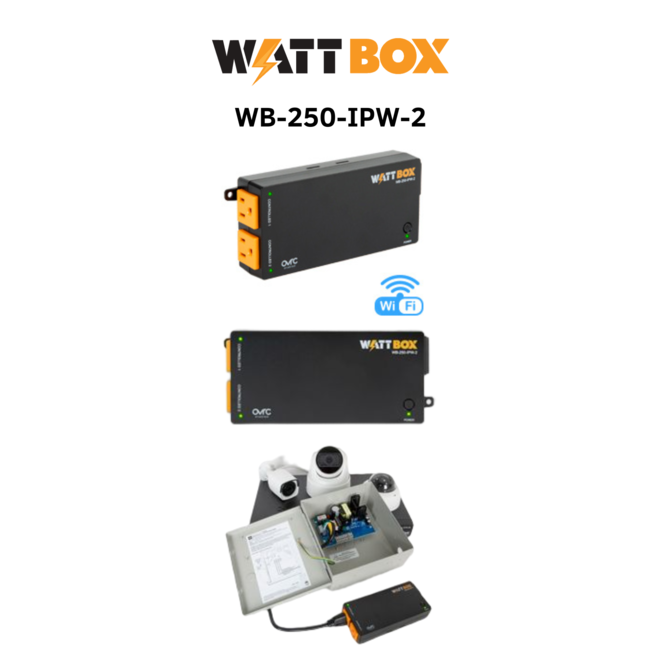 WattBox® 250Series WiFi Surge Protector WB250IPW2 I Shop Online