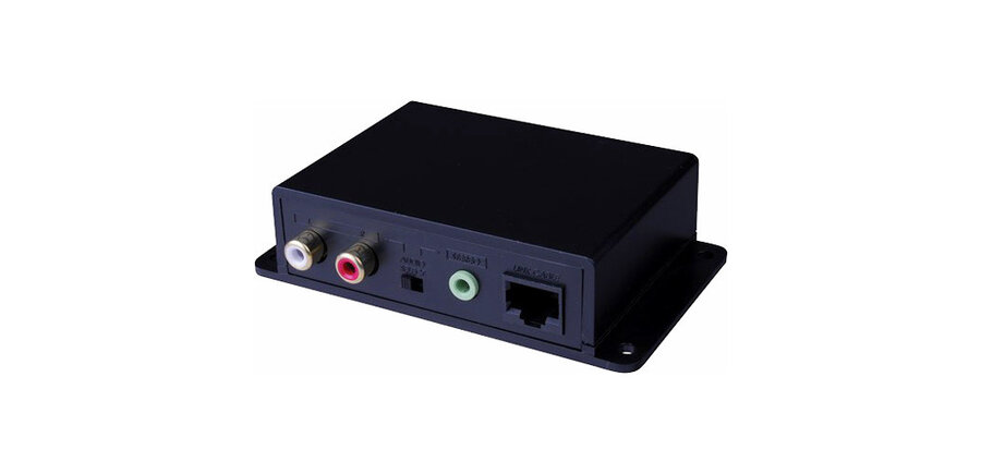 Analog L/R Audio Extender / Receiver Kit
