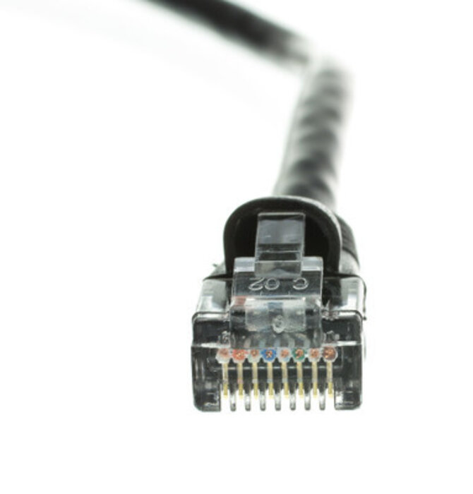 35' Cat6 Premium Networking Cable, Black