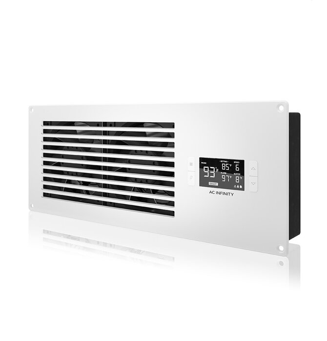 Airframe T7 17" AV Equipment Closet & Room Fan System, Intake