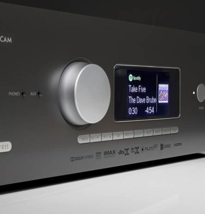 Arcam - AVR11 7.2-channel Class AB AV Receiver with Bluetooth®, Chrome-cast built-in &  Apple AirPlay® 2