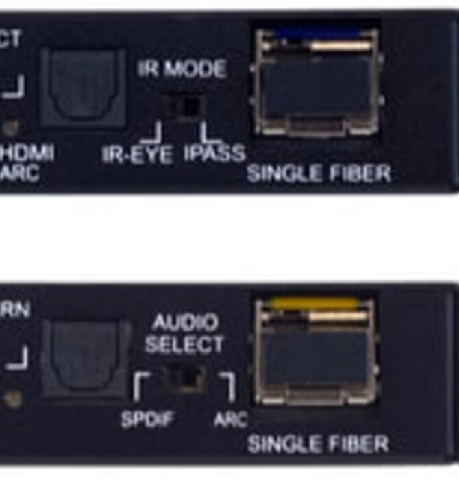 Single Fiber Extender for Multi-Mode (300 M) or Single Mode (1000 M),  AC-EXO-444