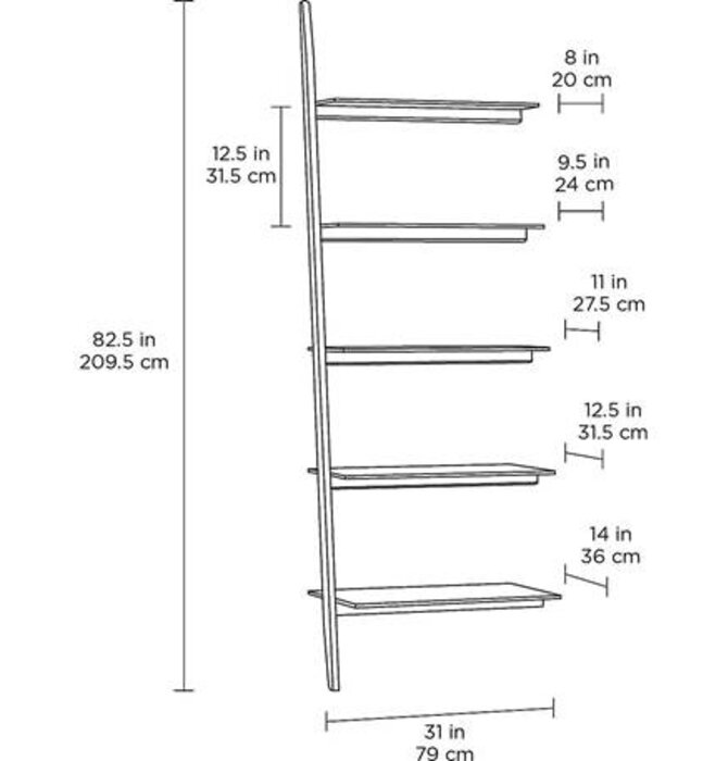 5702A Stiletto Double Shelf Extension