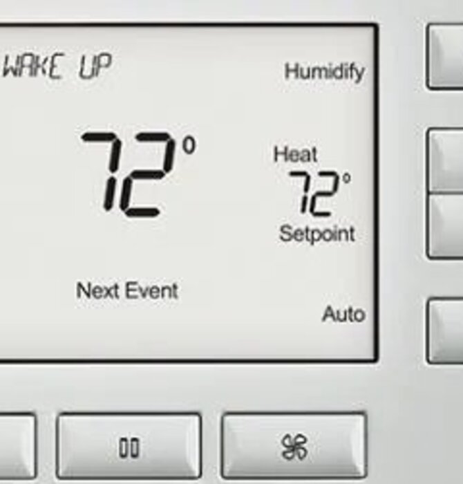 Wireless Thermostat By Aprilaire, C4-THERM-WH